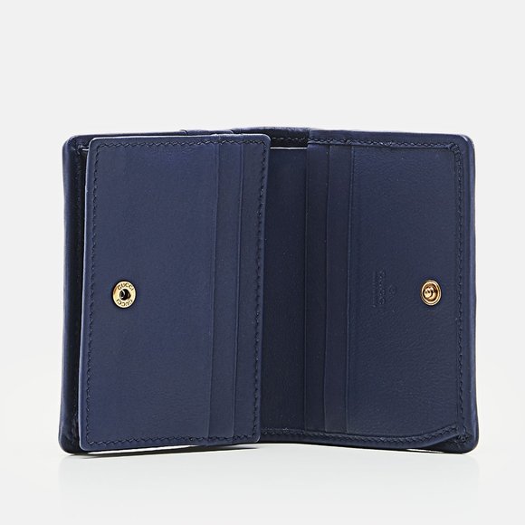 Gucci Trapuntata Floral-print Faille Cardholder new in box with dust bag - Picture 4 of 9